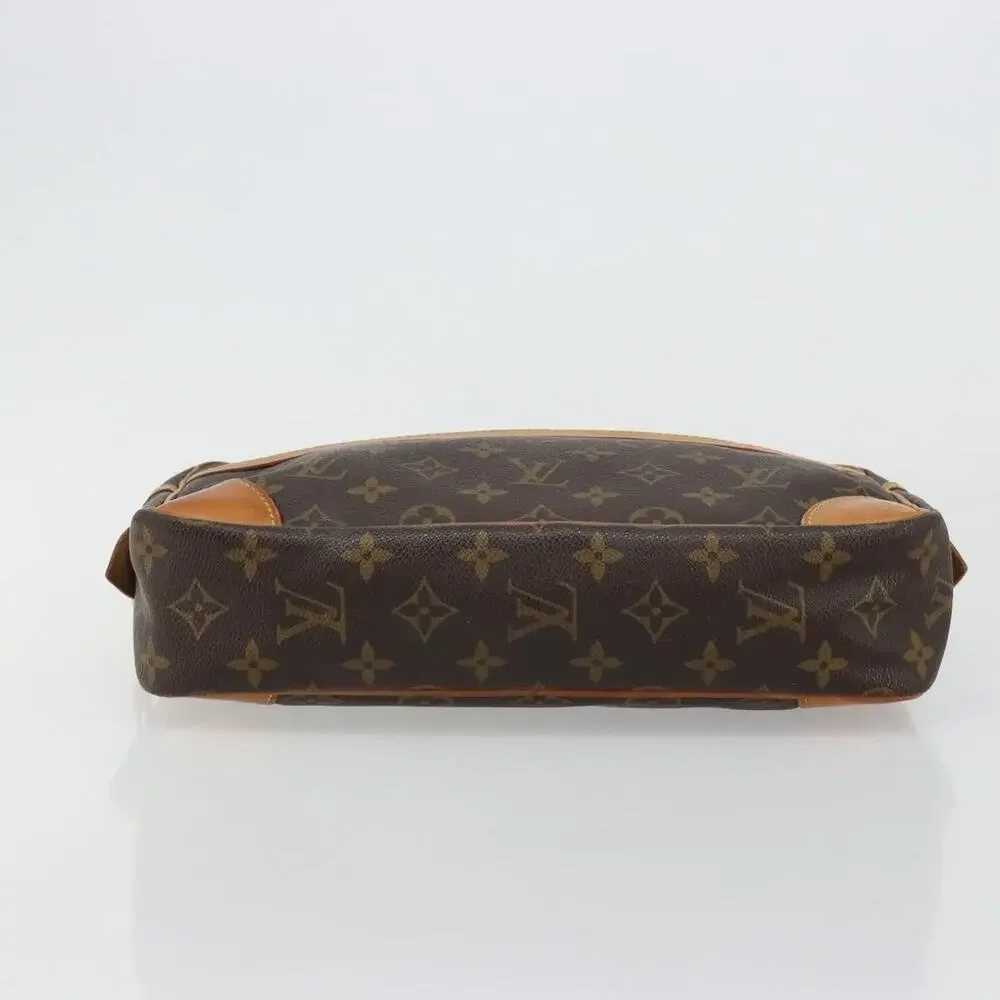 Louis Vuitton Monogram Compiegne 28 Clutch Bag Brown